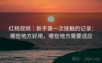 红桃视频｜新手第一次接触的记录：哪些地方好用，哪些地方需要适应