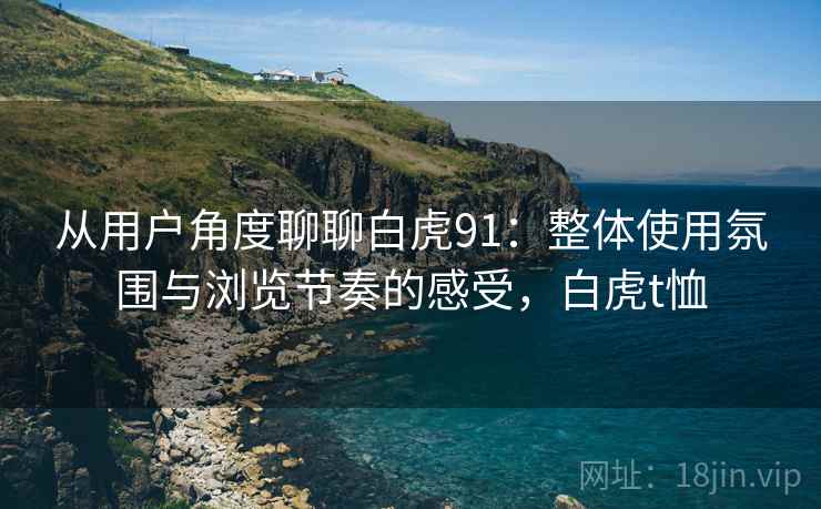 从用户角度聊聊白虎91：整体使用氛围与浏览节奏的感受，白虎t恤  第2张