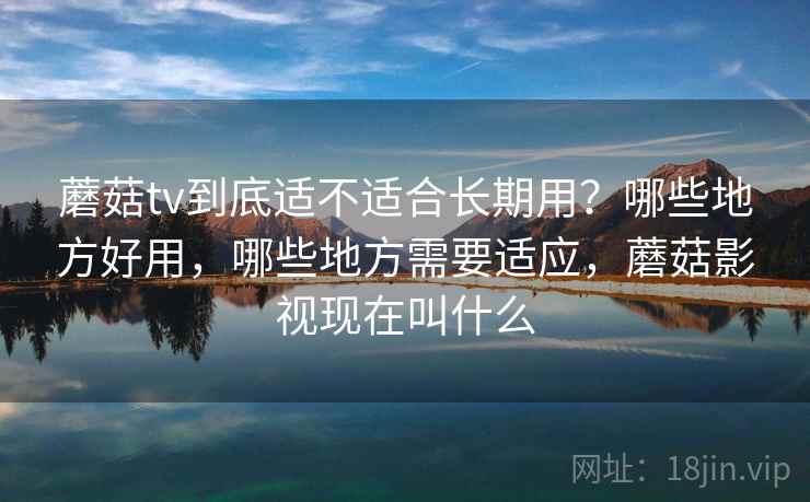 蘑菇tv到底适不适合长期用?哪些地方好用,哪些地方需要适应,蘑菇影视现在叫什么 第2张 蘑菇tv到底适不适合长期用?哪些地方好用,哪些地方需要适应,蘑菇影视现在叫什么 第2张