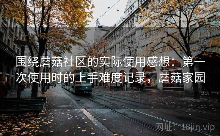 围绕蘑菇社区的实际使用感想：第一次使用时的上手难度记录，蘑菇家园  第2张