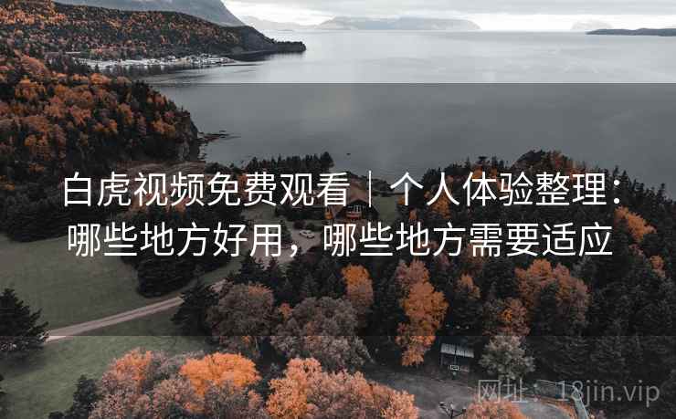 白虎视频免费观看｜个人体验整理：哪些地方好用，哪些地方需要适应  第2张