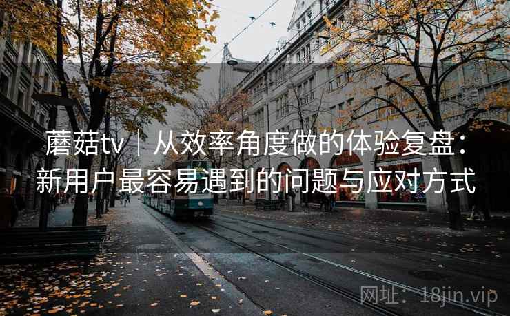 蘑菇tv｜从效率角度做的体验复盘：新用户最容易遇到的问题与应对方式  第2张