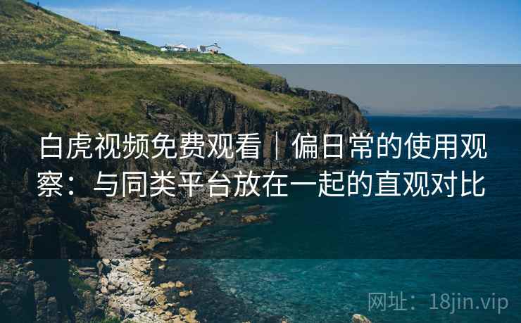 白虎视频免费观看|偏日常的使用观察:与同类平台放在一起的直观对比 第2张 白虎视频免费观看|偏日常的使用观察:与同类平台放在一起的直观对比 第2张