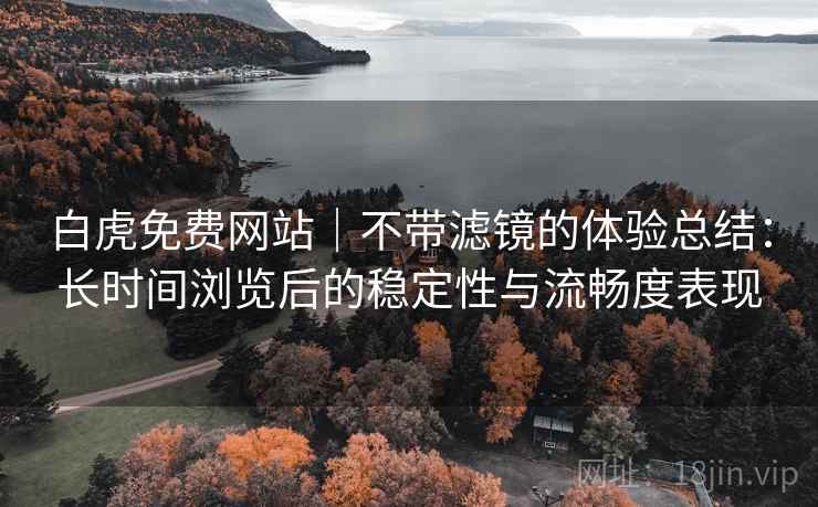白虎免费网站|不带滤镜的体验总结:长时间浏览后的稳定性与流畅度表现 第2张 白虎免费网站|不带滤镜的体验总结:长时间浏览后的稳定性与流畅度表现 第2张