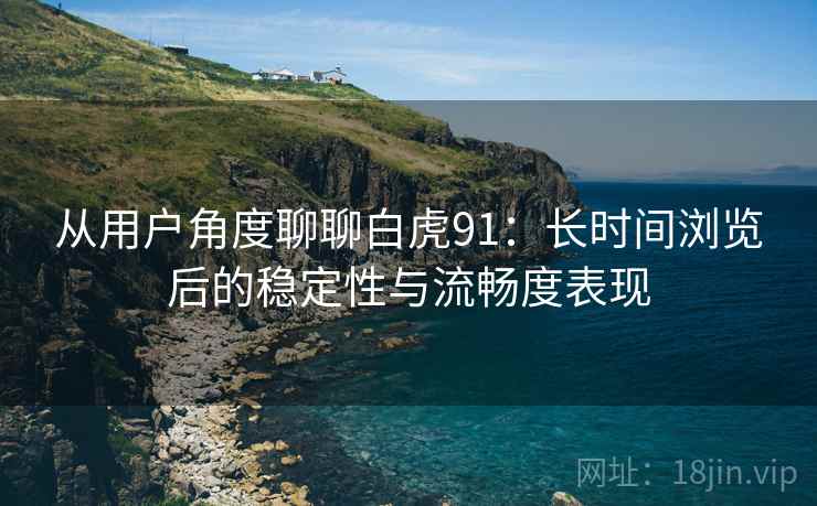 从用户角度聊聊白虎91:长时间浏览后的稳定性与流畅度表现 第2张 从用户角度聊聊白虎91:长时间浏览后的稳定性与流畅度表现 第2张