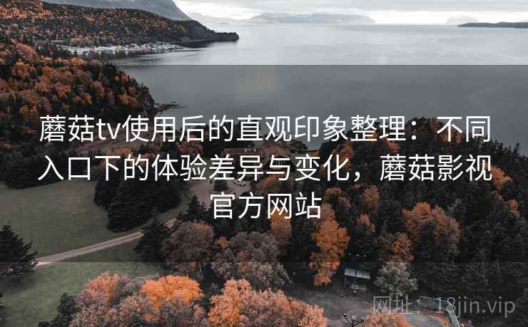 蘑菇tv使用后的直观印象整理:不同入口下的体验差异与变化,蘑菇影视官方网站 第1张 蘑菇tv使用后的直观印象整理:不同入口下的体验差异与变化,蘑菇影视官方网站 第1张